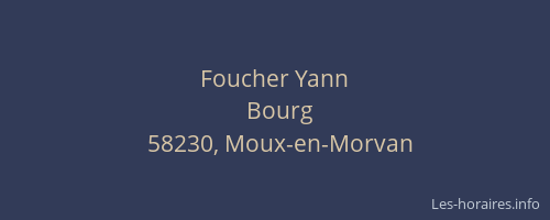 Foucher Yann