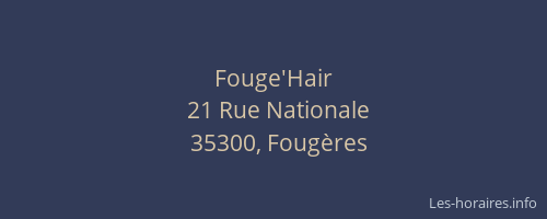 Fouge'Hair