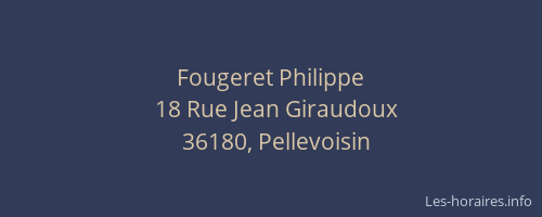 Fougeret Philippe