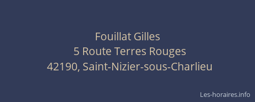 Fouillat Gilles