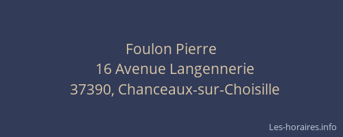 Foulon Pierre