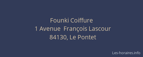 Founki Coiffure