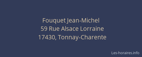 Fouquet Jean-Michel