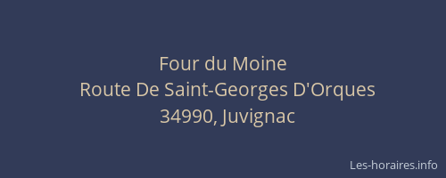Four du Moine