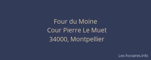 Four du Moine