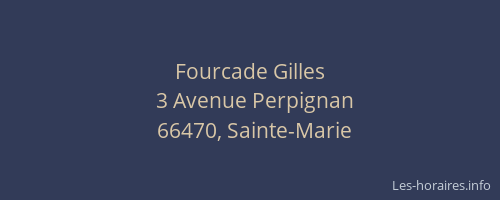 Fourcade Gilles