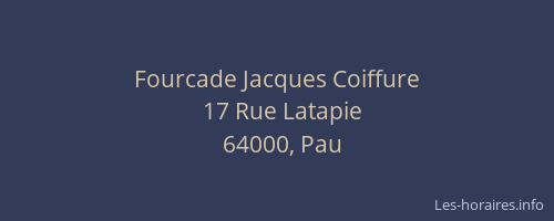 Fourcade Jacques Coiffure