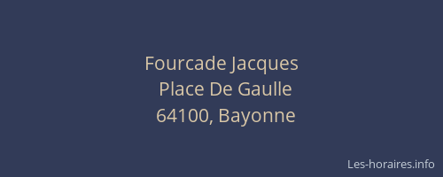 Fourcade Jacques