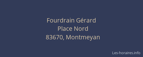 Fourdrain Gérard