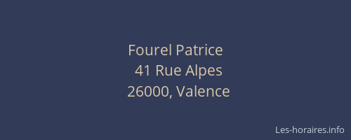 Fourel Patrice