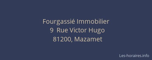 Fourgassié Immobilier