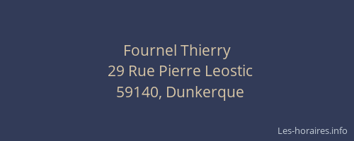Fournel Thierry