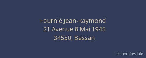 Fournié Jean-Raymond