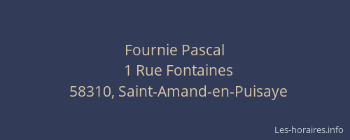 Fournie Pascal