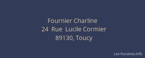 Fournier Charline