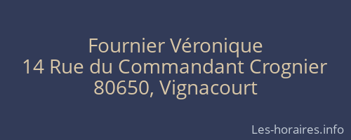 Fournier Véronique