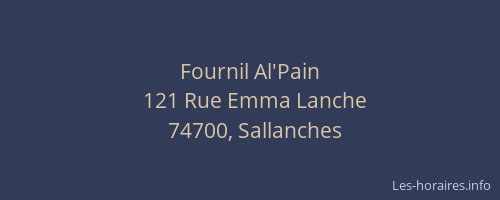 Fournil Al'Pain