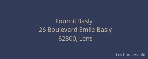 Fournil Basly