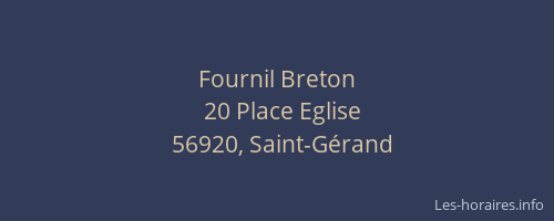 Fournil Breton