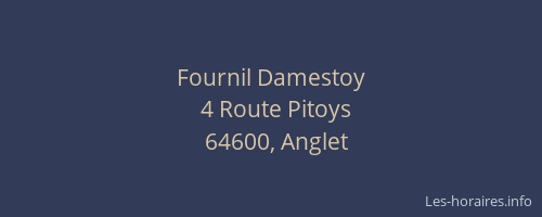 Fournil Damestoy