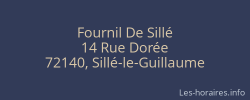Fournil De Sillé