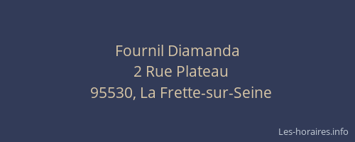 Fournil Diamanda