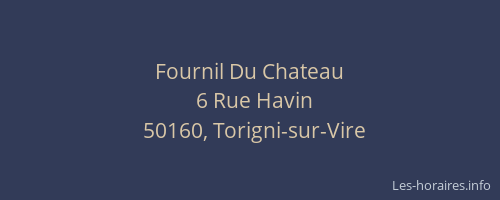 Fournil Du Chateau