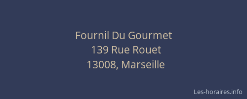 Fournil Du Gourmet