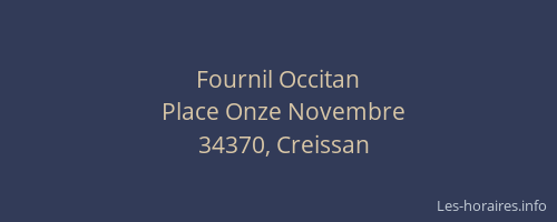 Fournil Occitan