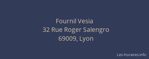 Fournil Vesia