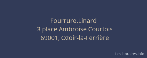 Fourrure.Linard