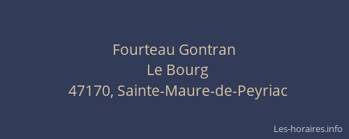 Fourteau Gontran