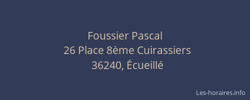 Foussier Pascal