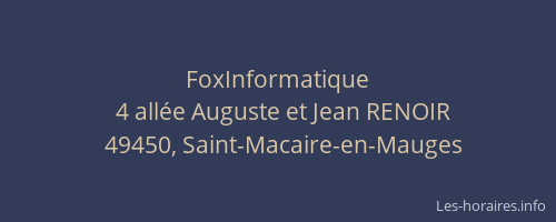 FoxInformatique