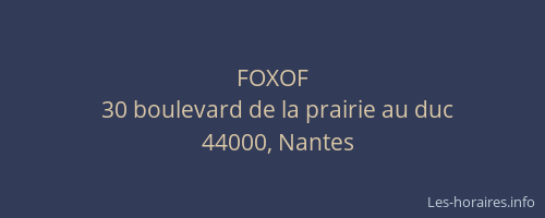 FOXOF