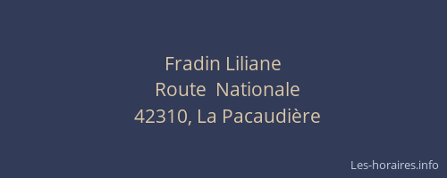 Fradin Liliane