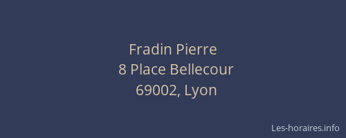 Fradin Pierre