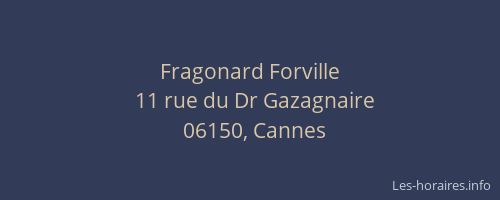 Fragonard Forville