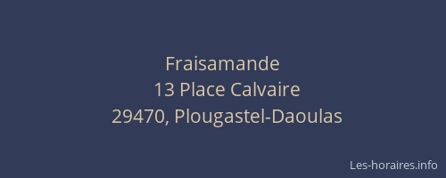 Fraisamande