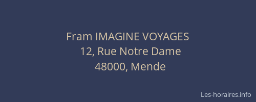 Fram IMAGINE VOYAGES