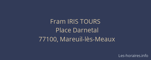 Fram IRIS TOURS
