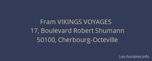 Fram VIKINGS VOYAGES