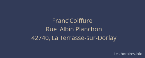 Franc'Coiffure