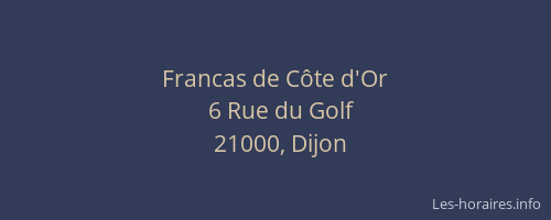Francas de Côte d'Or
