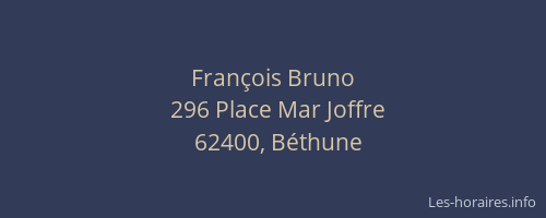 François Bruno