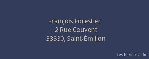 François Forestier