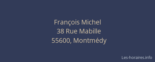 Fran&ccedil;ois Michel
