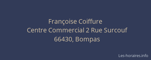 Fran&ccedil;oise Coiffure