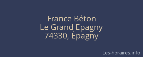 France Béton