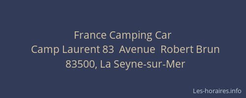 France Camping Car
